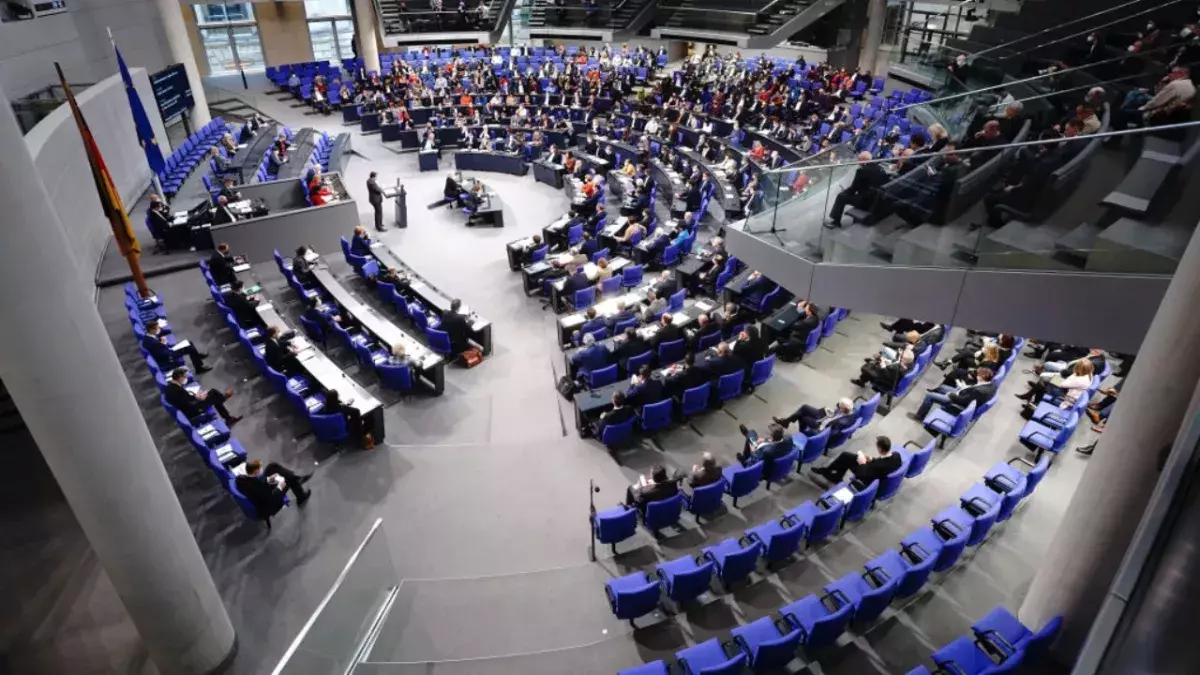 Abstimmung im Bundestag