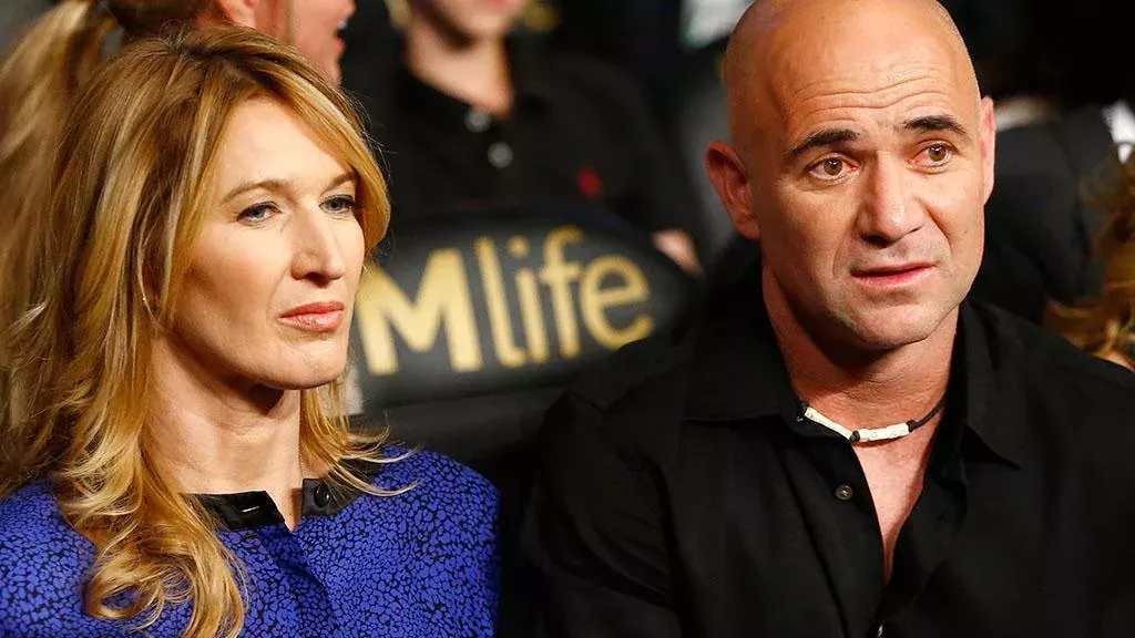 Andre Agassi und Steffi Graf 