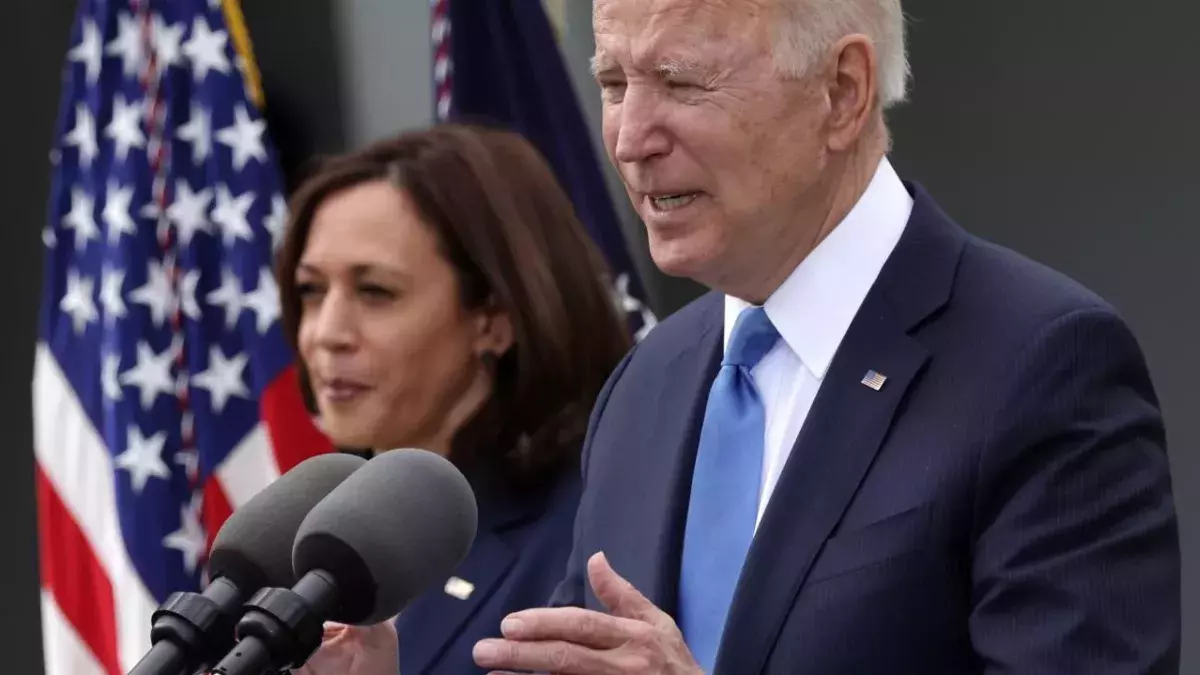 Biden und Harris 