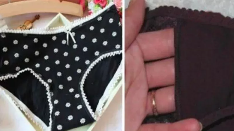 Unterwäsche-ABC: Endlich wissen wir, wozu dieses Täschchen im Intimbereich von Damenslips gut ist!