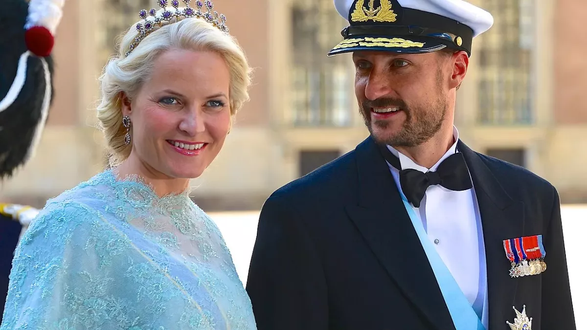 Mette-Marit av Norge & Haakon Magnus av Norge -2