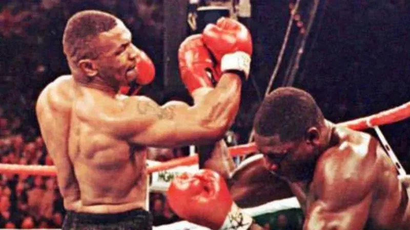 Mike Tyson im Ring