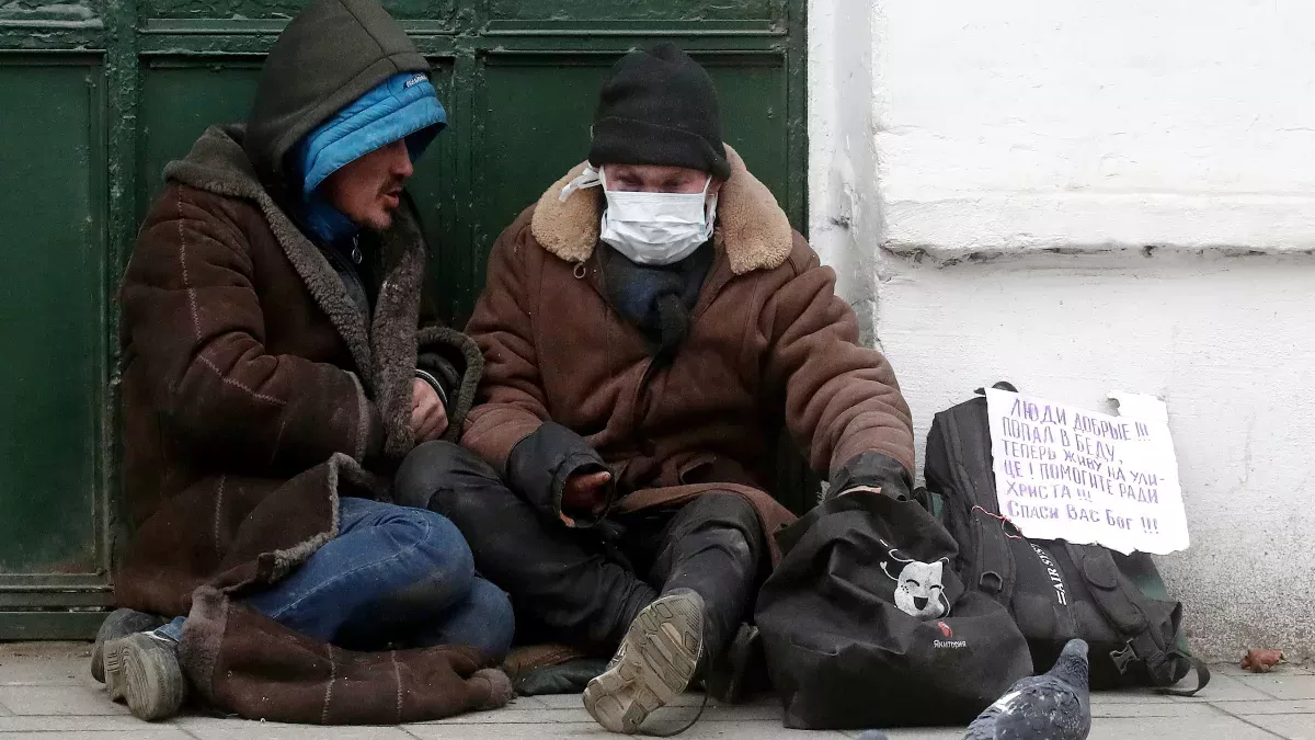 Obdachlose trifft Corona hart: Jetzt soll ihnen ein Zaun helfen