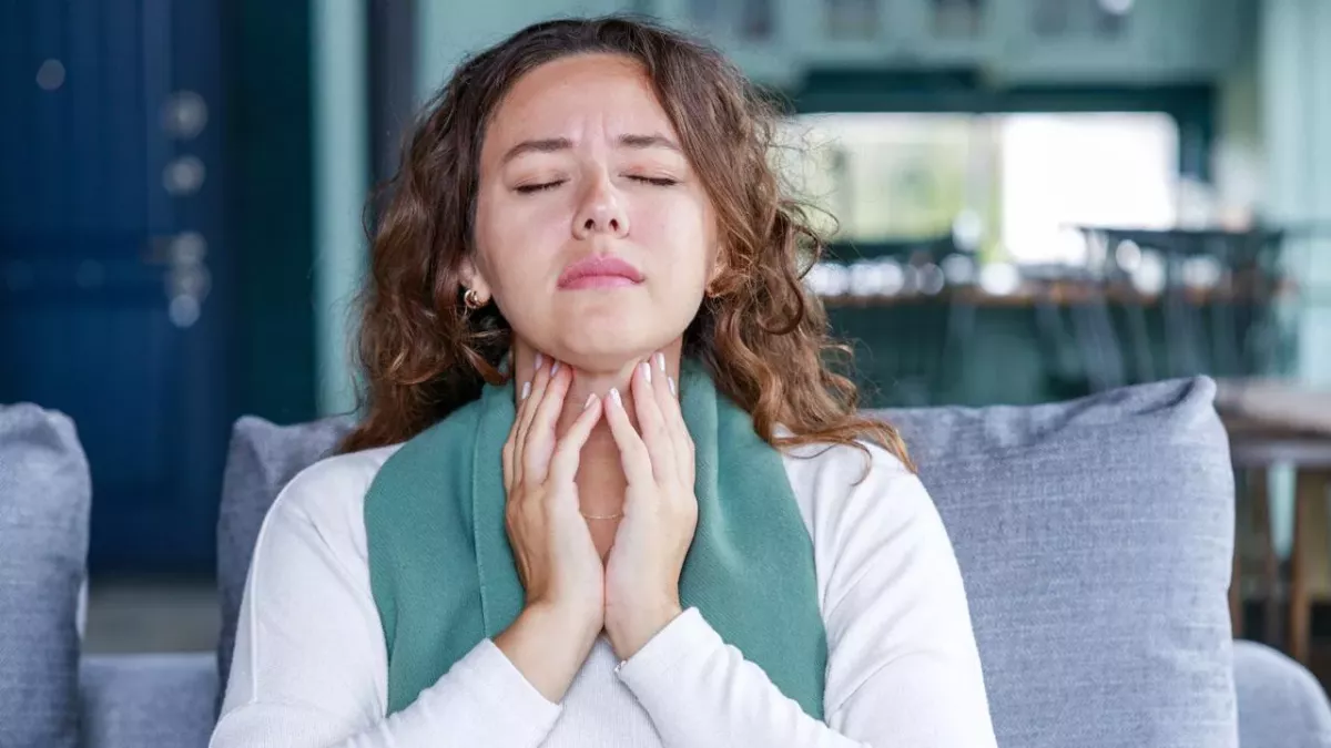 Schluckbeschwerden, Halsschmerzen, Gesundheit