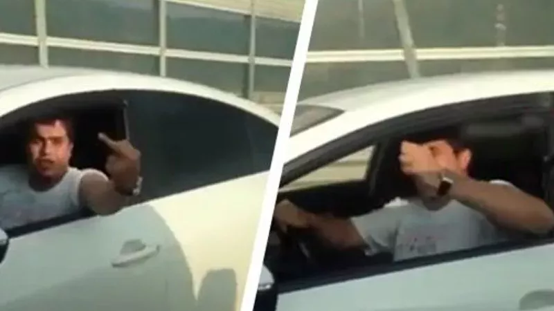 Karma holt Autofahrer ein