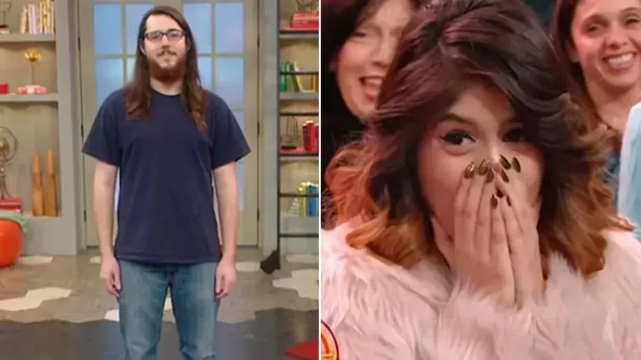 Nerd geht in TV-Show, um sich komplett zu verwandeln. Seine Freundin kann das Ergebnis nicht fassen!