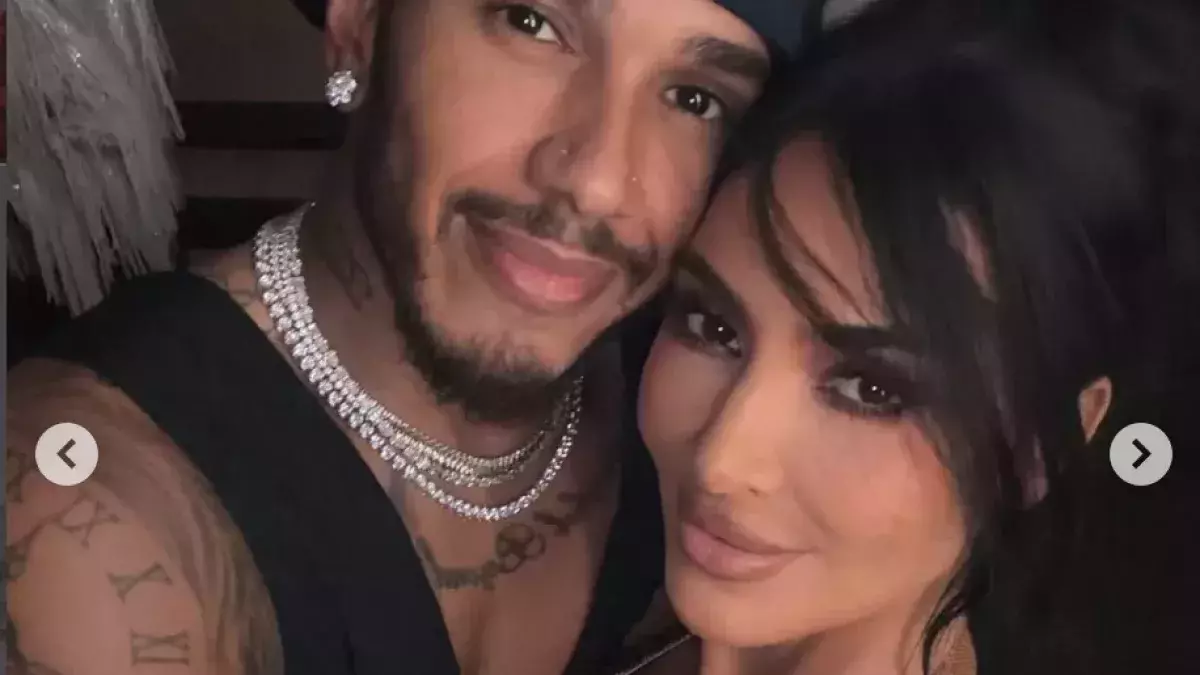 Lewis Hamilton & Kim Kardashian