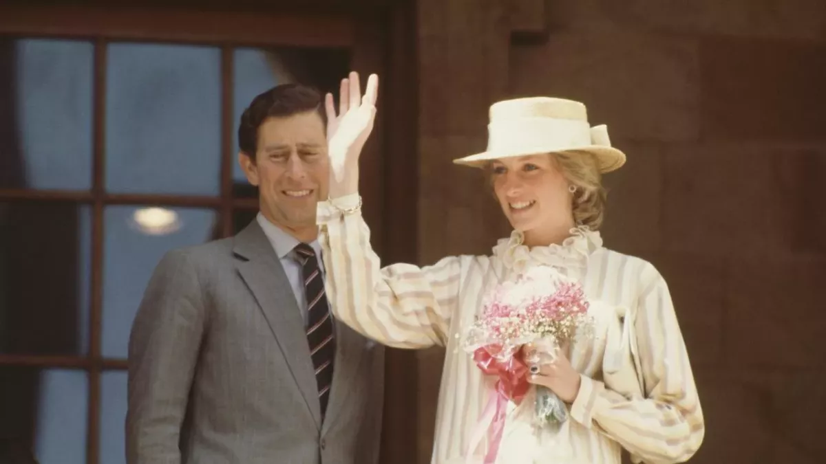 Prinz Charles und Lady Diana in Adelaide