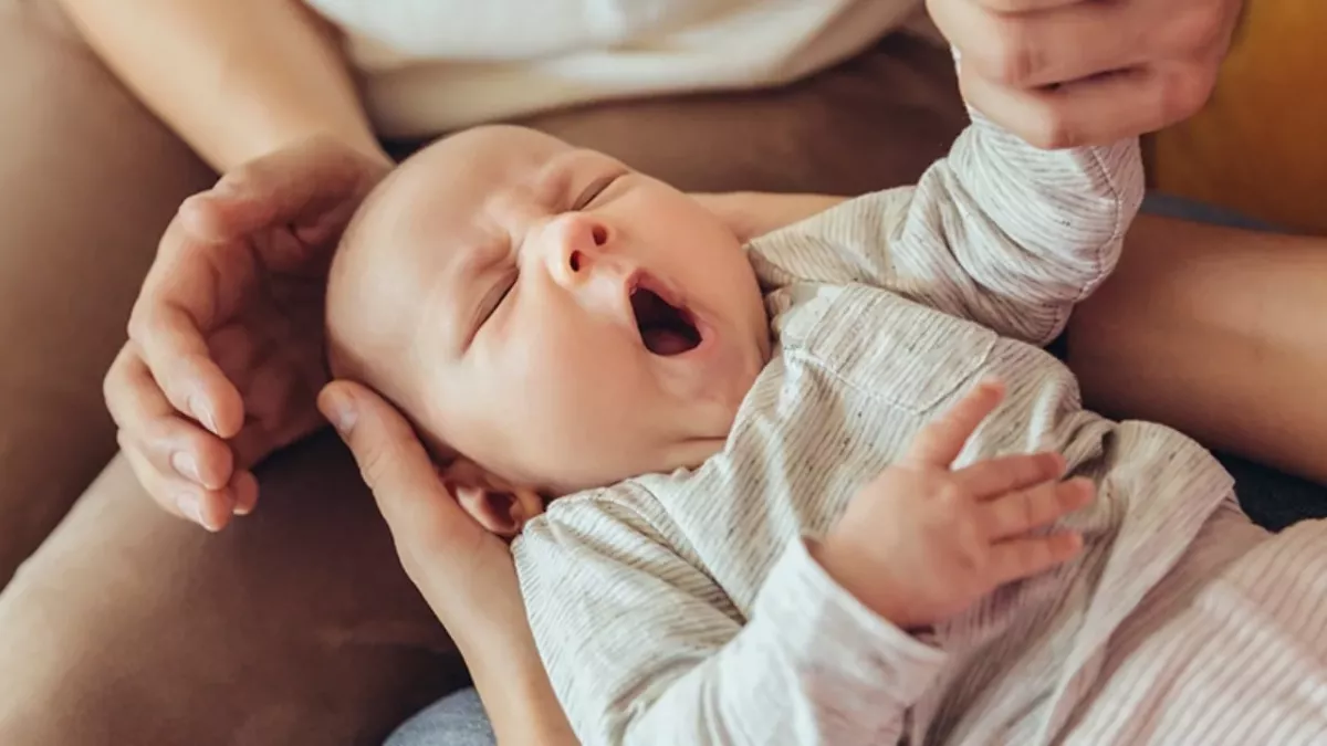 Detail des Babys erstaunt alle