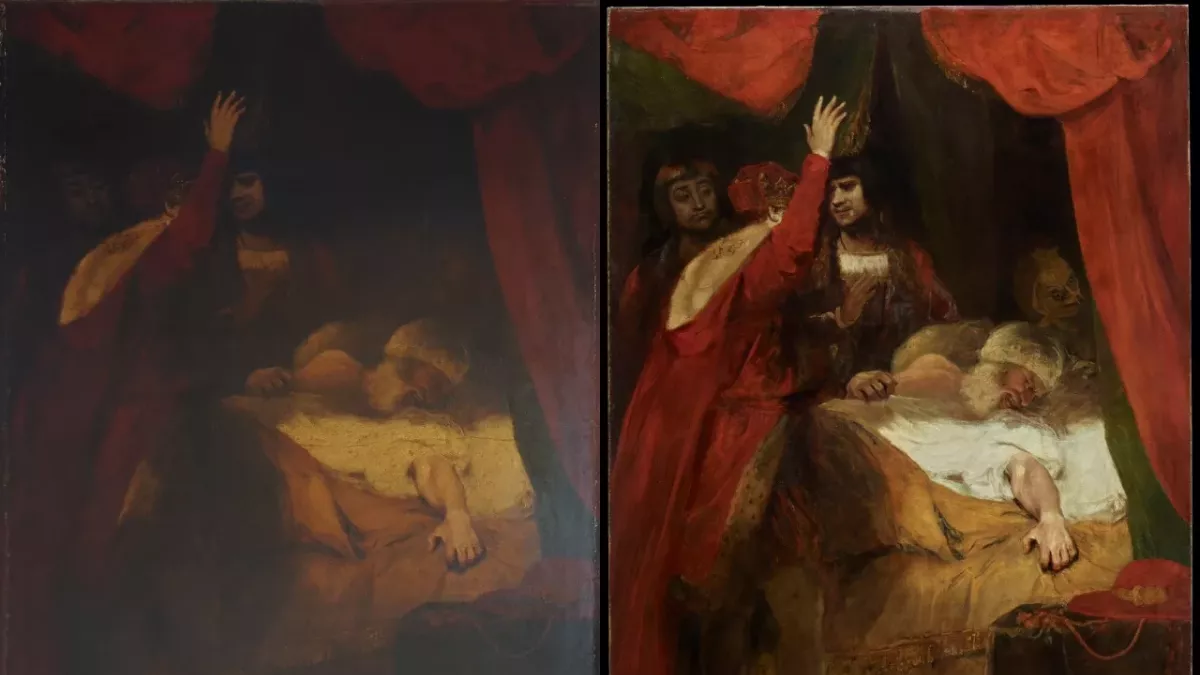 Gemälde,Dämon, Joshua Reynolds