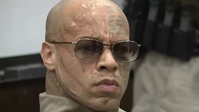 Nikko Jenkins im Gerichtssaal