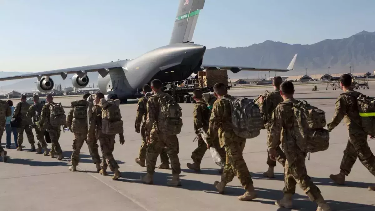 US-Soldaten verlassen Afghanistan