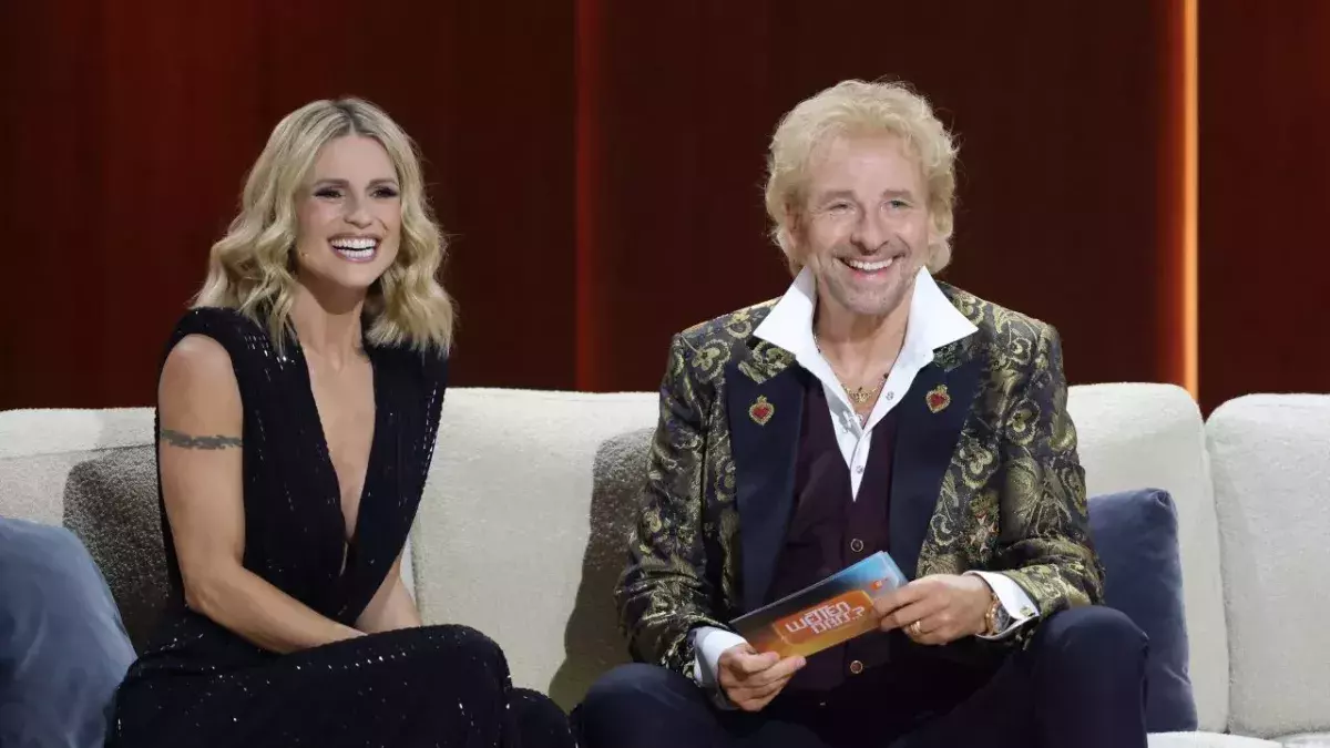 Thomas Gottschalk und Michelle Hunziker