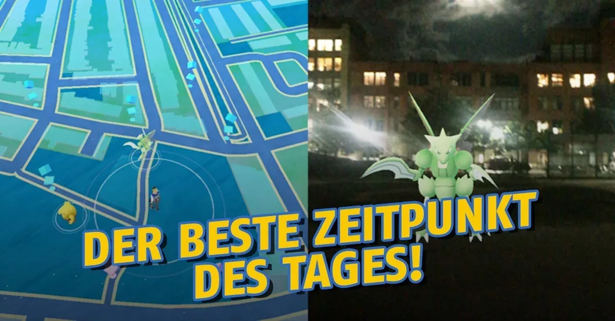 Pokémon GO: Um welche Uhrzeit findet man am meisten Pokémon?