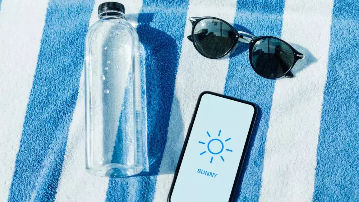 In der Sonne können Smartphones schnell überhitzen