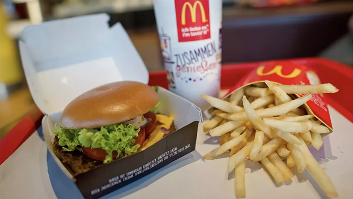 Fast Food frischer essen