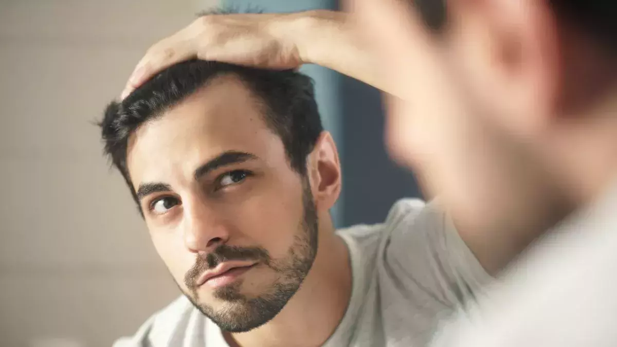 Haarausfall ist bei Männern oft genetisch bedingt