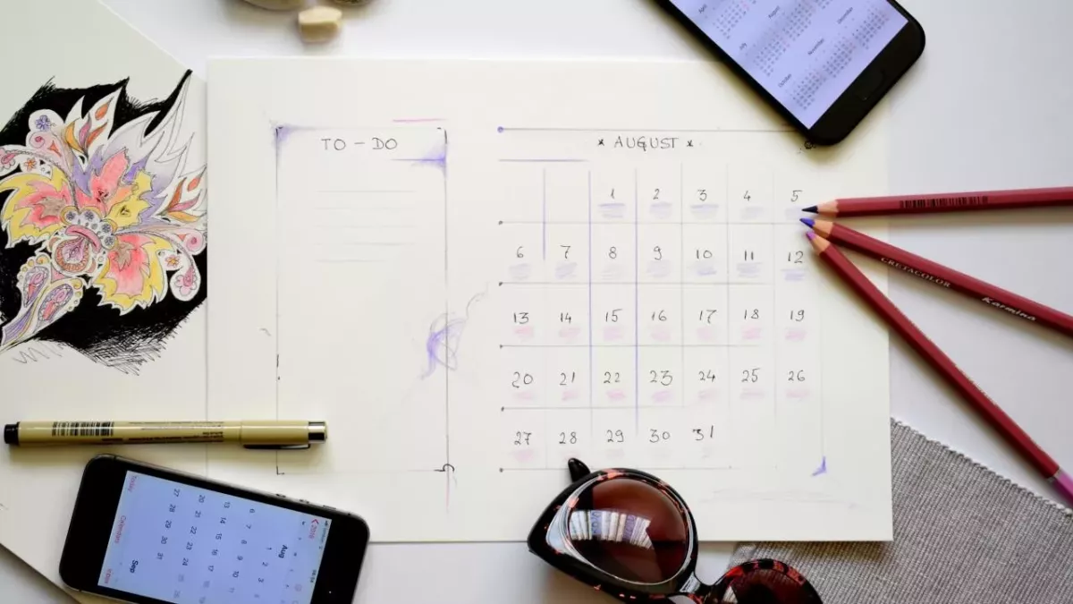 Kalender, Urlaubstage, Feiertage, Ferien