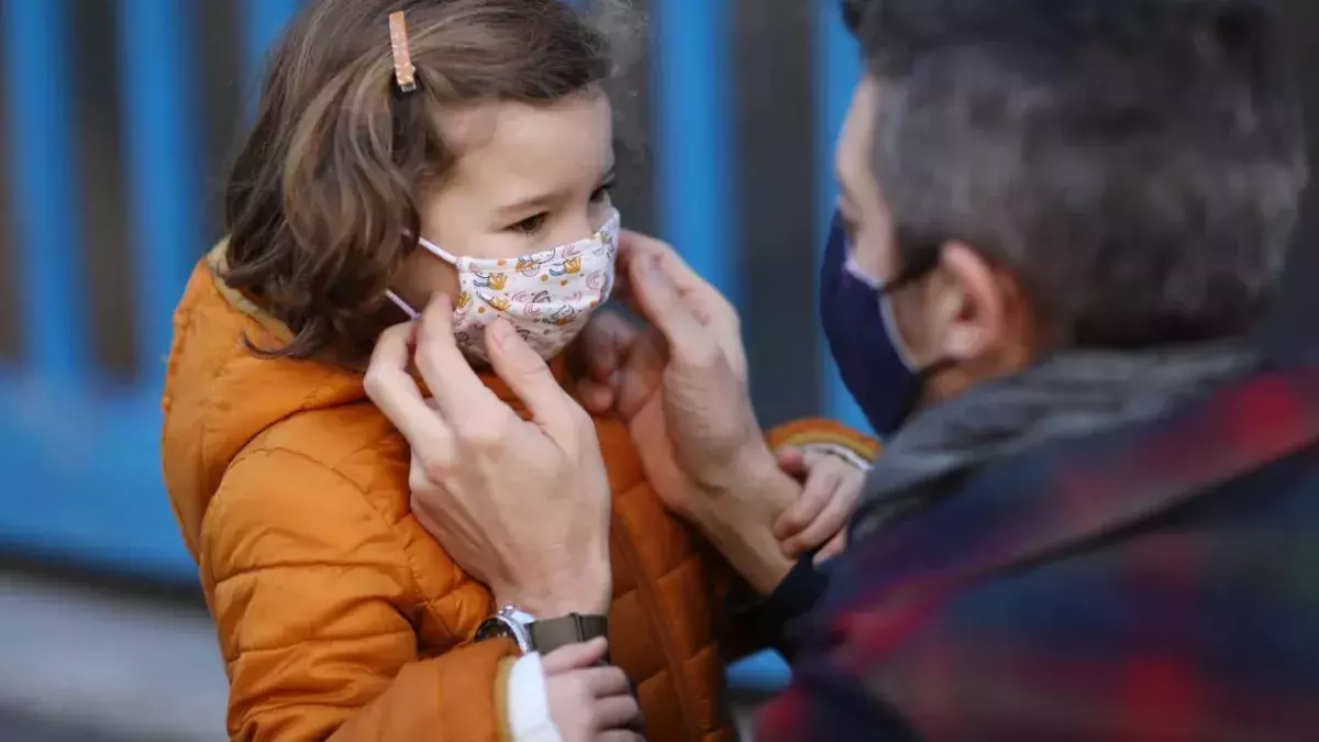 Maske falsch tragen