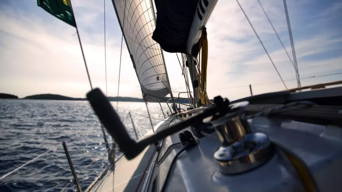 Segelboot in Kroatien