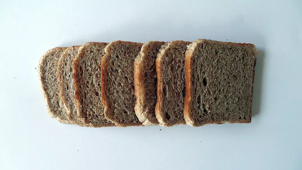 Toastbrot zeigt an, wenn man sich nicht die Hände gewaschen hat