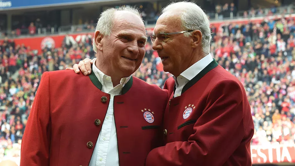 Uli Hoeneß und Franz Beckenbauer