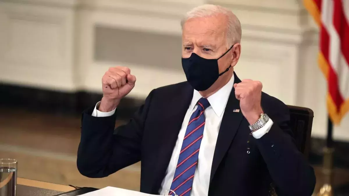 US-Präsident Joe Biden am 24. März 2021 in Washington, DC