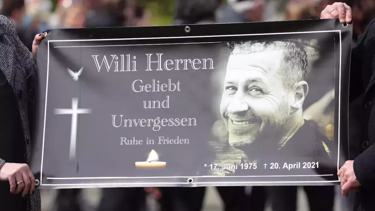 Beerdigung von Willi Herren