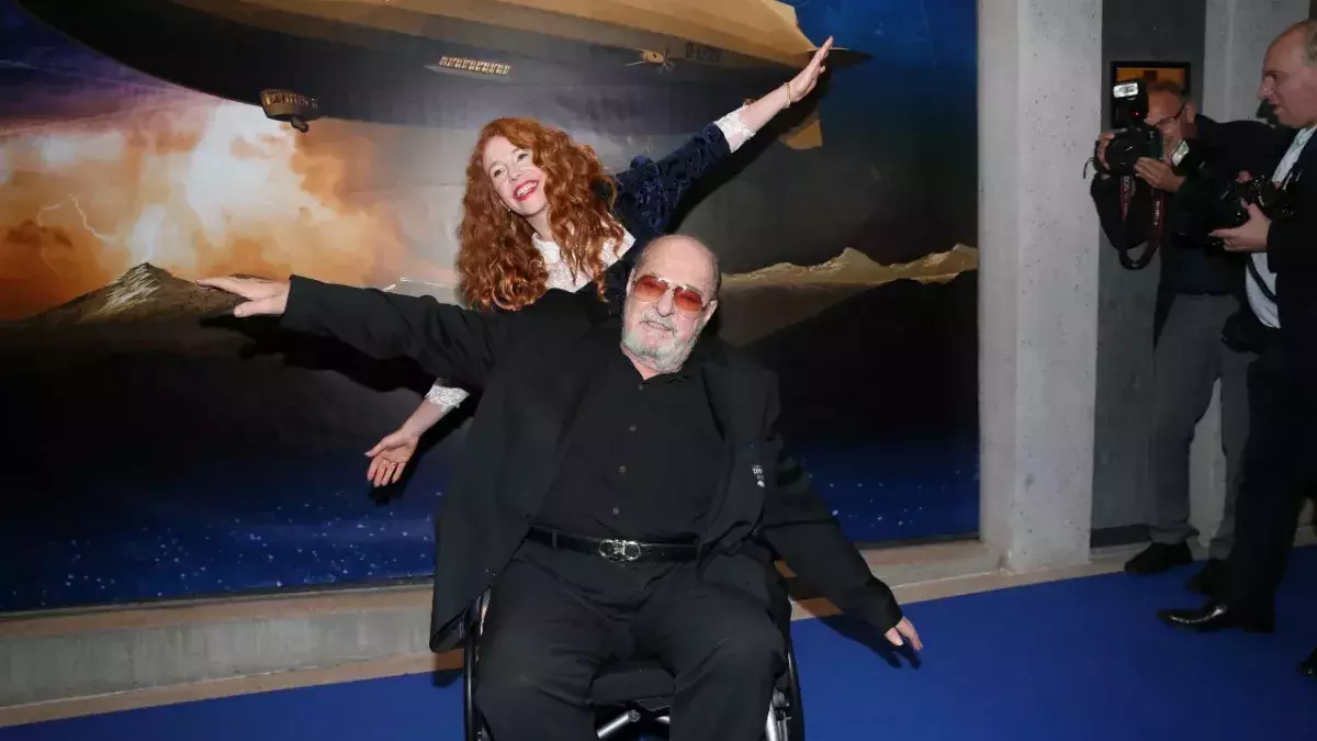Beunruhigende Bilder: Ralph Siegel im Rollstuhl