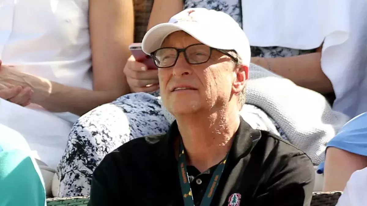 Bill Gates bei den BNP Paribas Open 2016 in Kalifornien