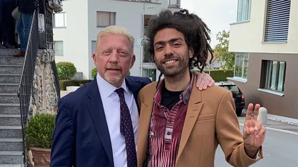 Boris Becker und sein Sohn Noah Becker