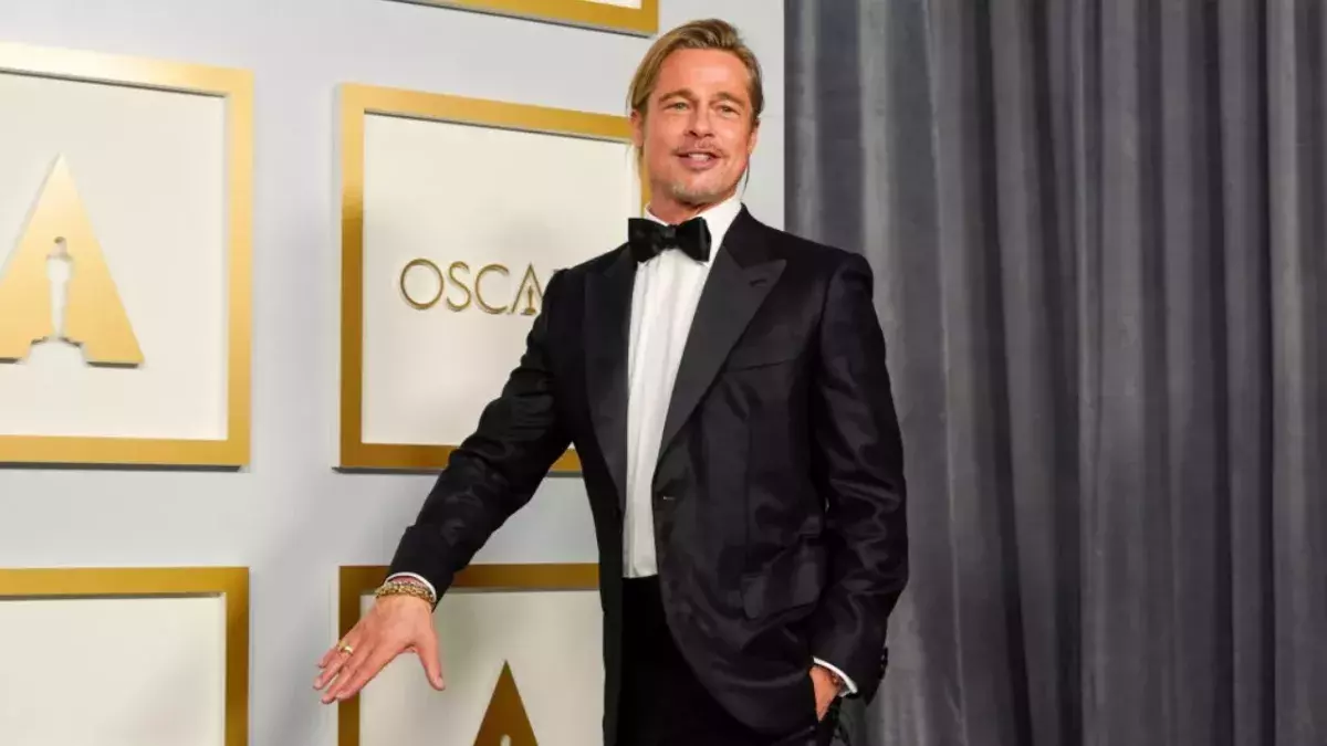 Brad Pitt in love?