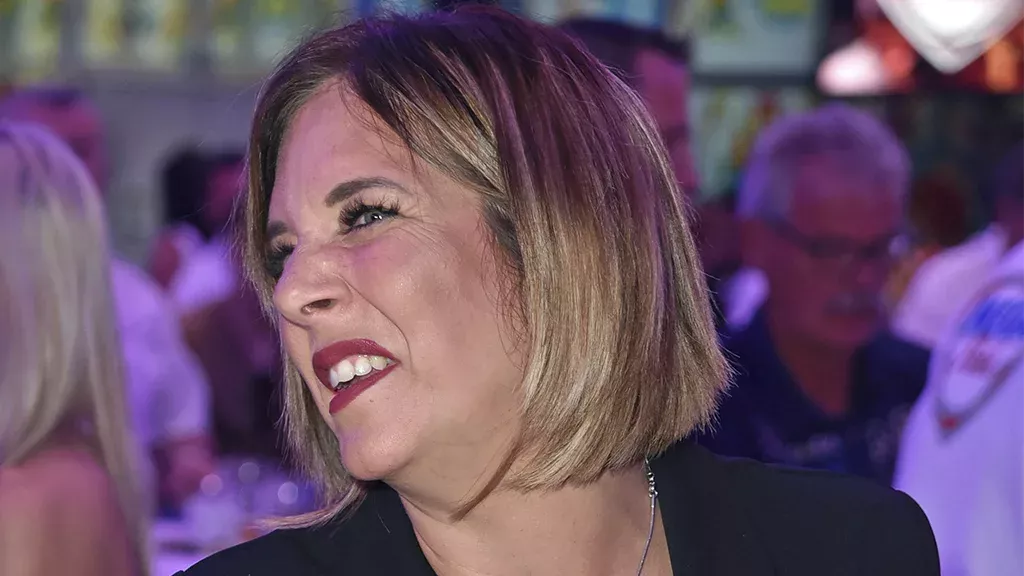Daniela Büchner feiert