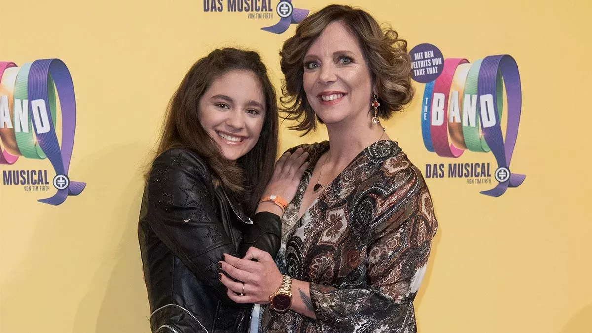 Danni Büchner mit Tochter Jada