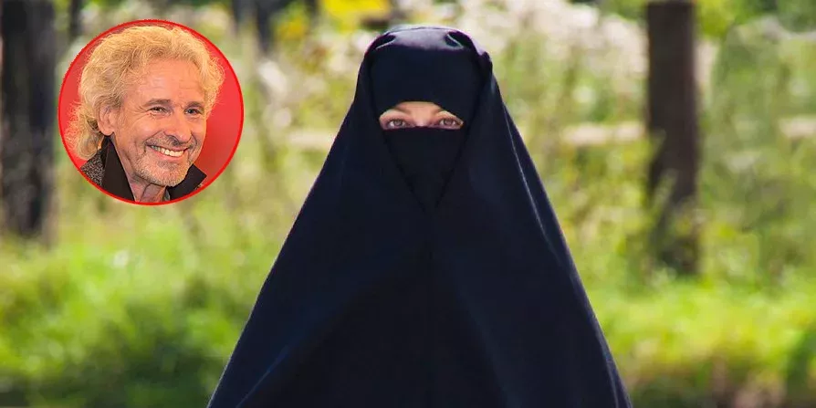 Live im TV: Gottschalk erzählt Burka-Geschichte. Das Publikum bleibt nicht ruhig!