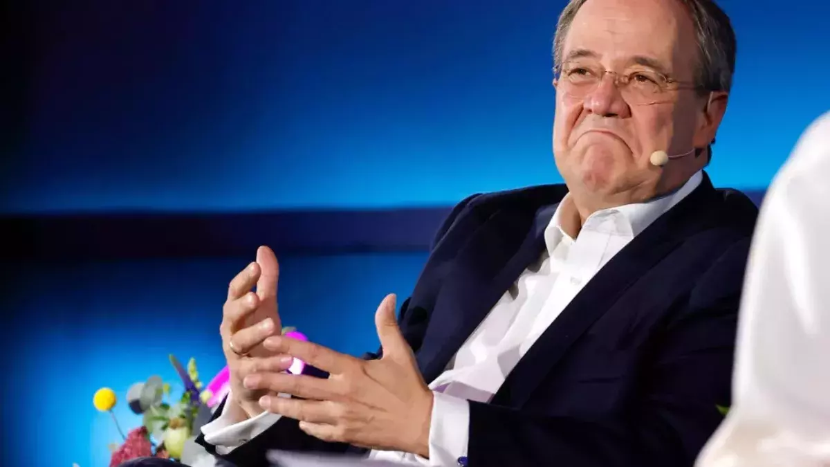 Armin Laschet, Kanzlerkandidat und Chef der CDU