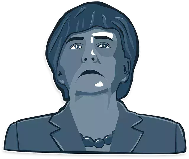 Die Merkel-Skulptur in der Oberpfalz ist jetzt zerbrochen – sie war nicht mal zwei Jahre alt