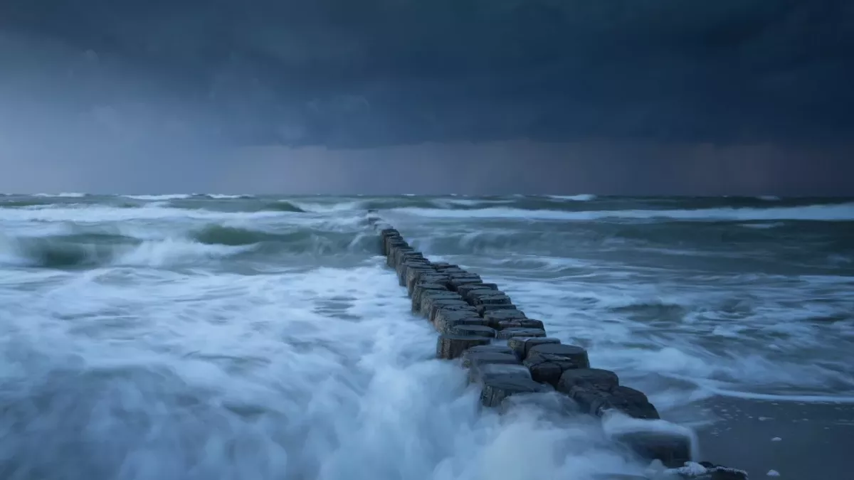 Rügen,Kap Arkona,Küste,Kreidefelsen,Sturmflut