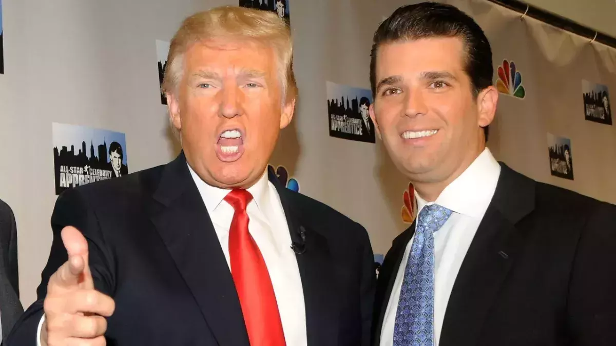 Donald Trump und Donald Trump Jr.