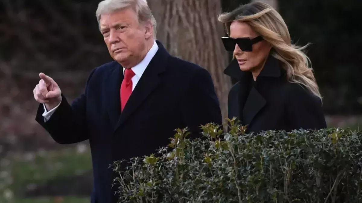 Donald und Melania Trump