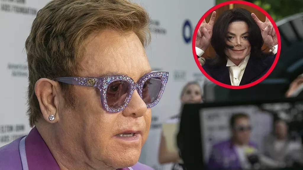 Elton John und Michael Jackson