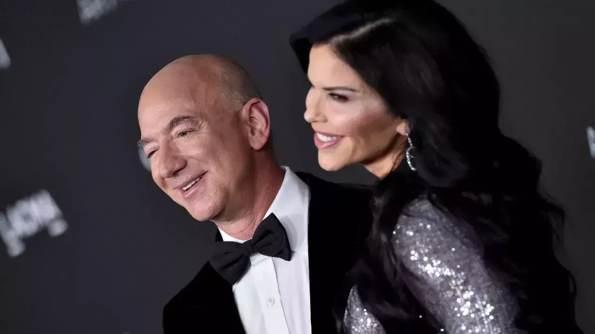 Jeff Bezos und Lauren Sanchez