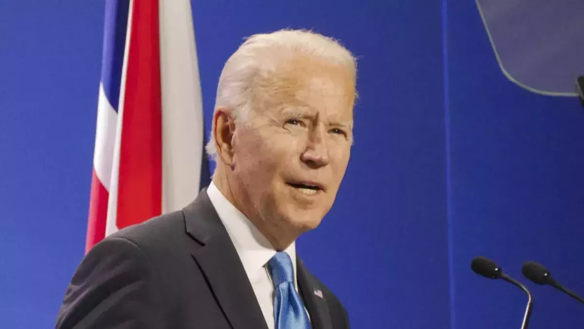 Joe Biden auf der Klimakonferenz in Glasgow