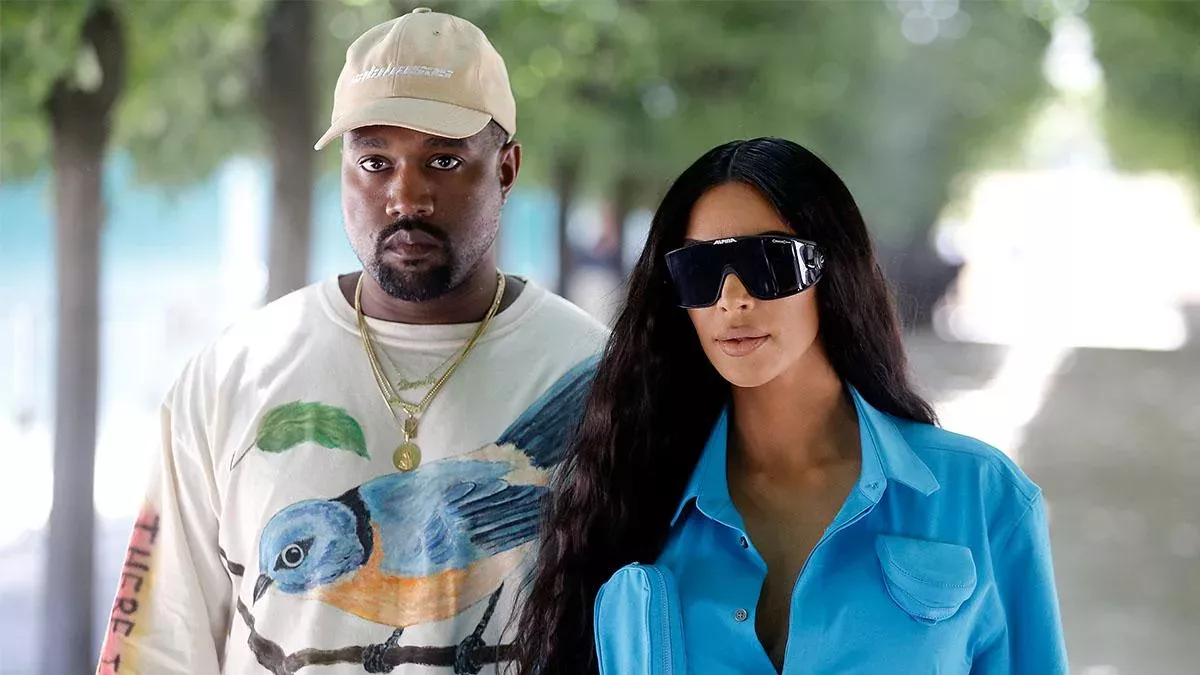 Kanye West und Kim Kardashian im Jahr 2019