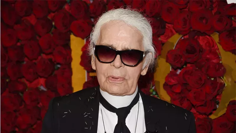 Karl Lagerfeld hat sich im Lauf der Zeit enorm verändert