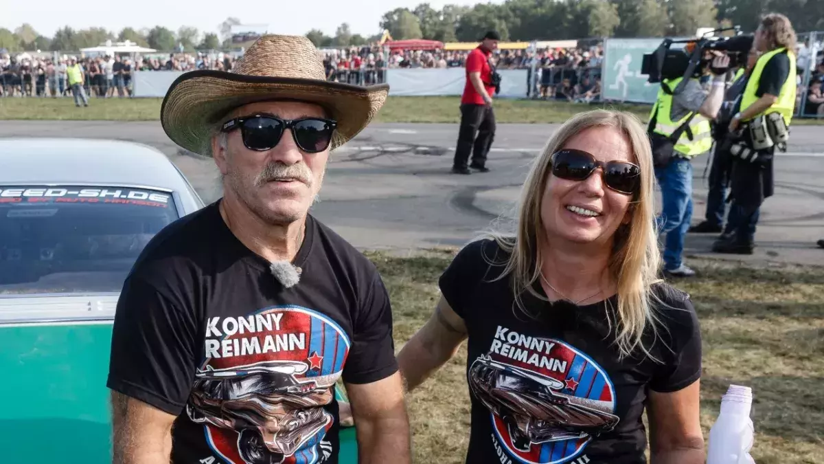 Konny Reimann und seine Ehefrau