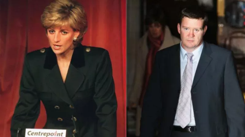 Lady Diana und Trevor Rees Jones