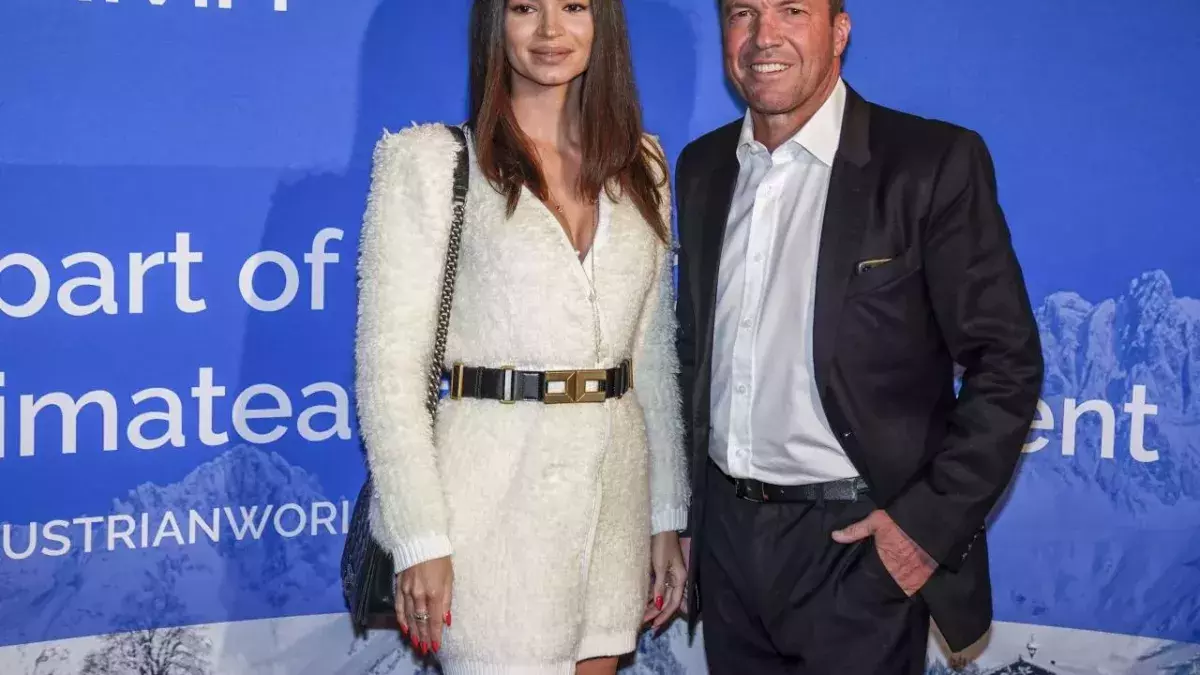 Lothar Matthäus und Anastasia Klimko 