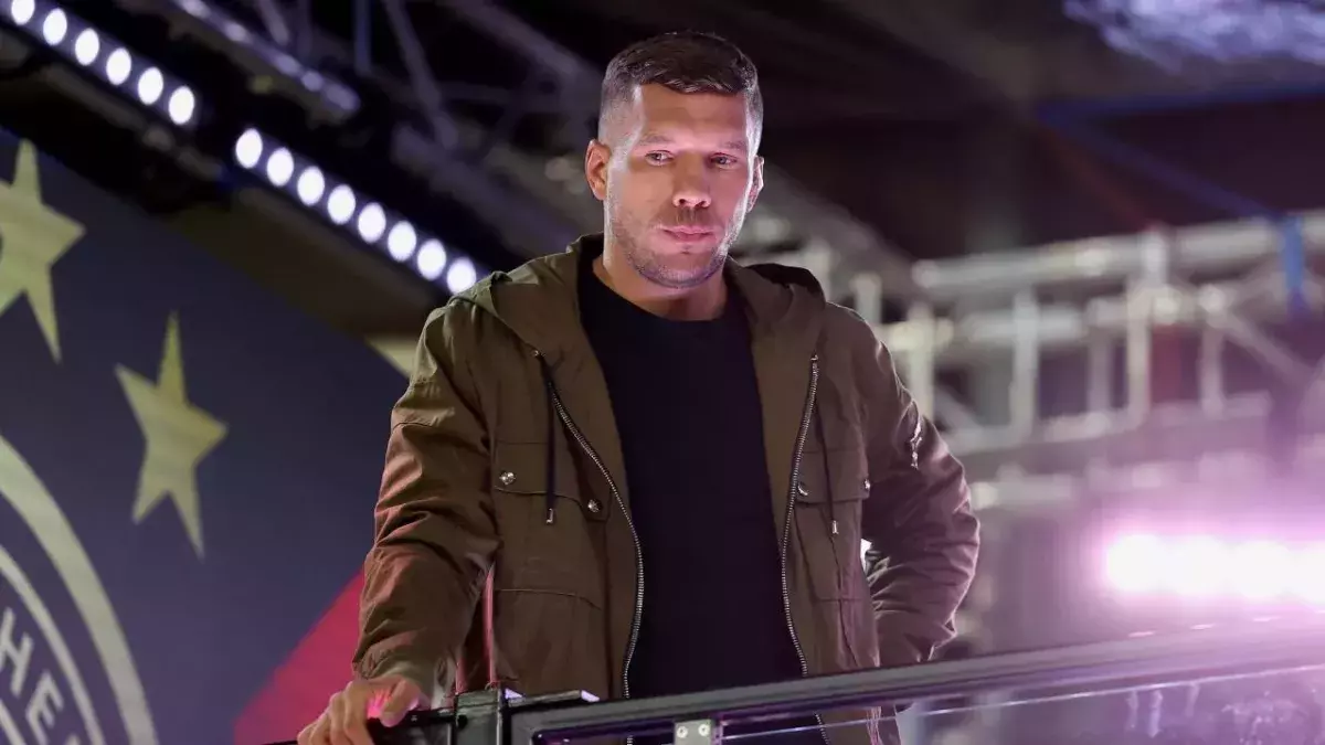 Lukas Podolski ist krank