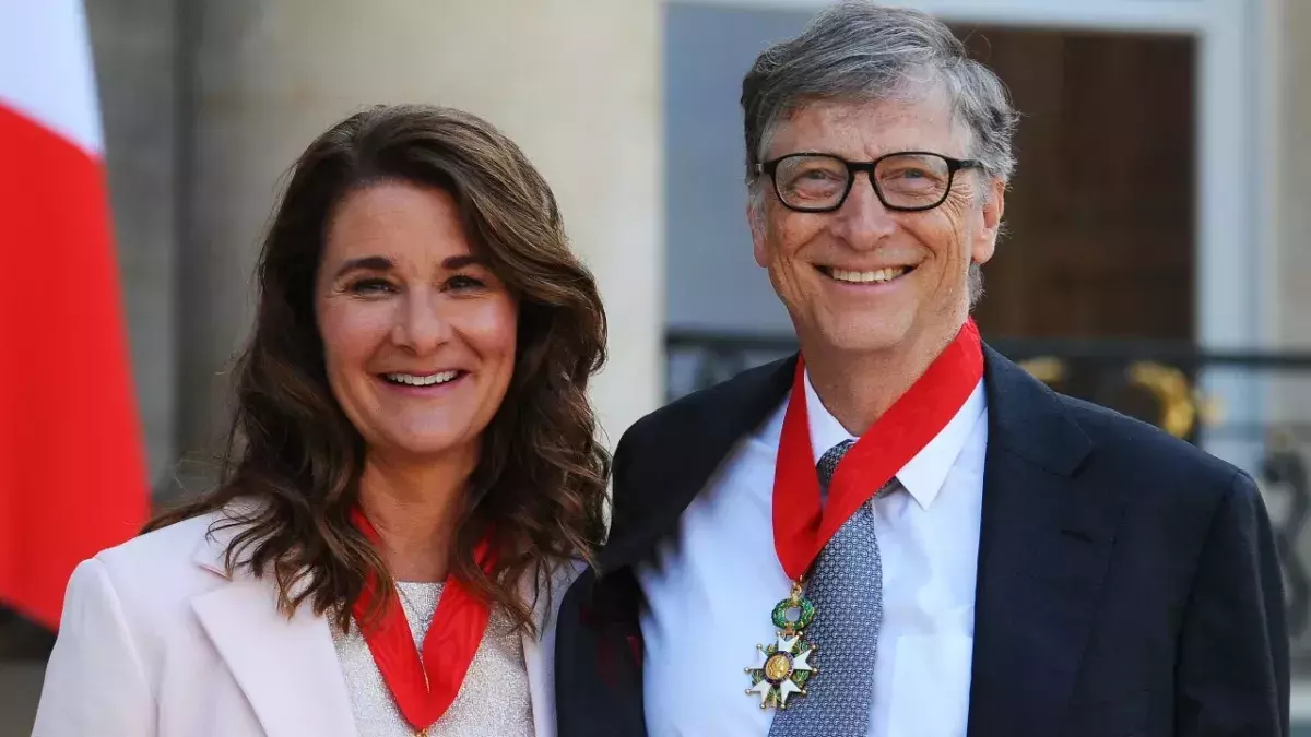 Melinda und Bill Gates